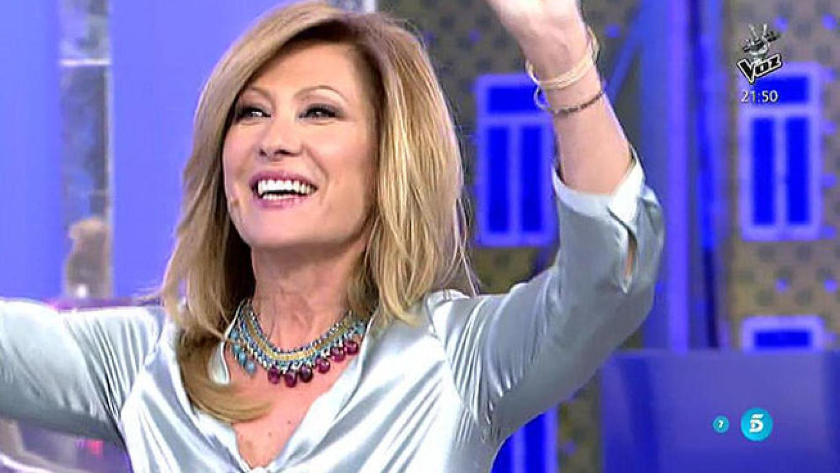 Rosa Benito ha sabido hacerse un hueco como colaboradora