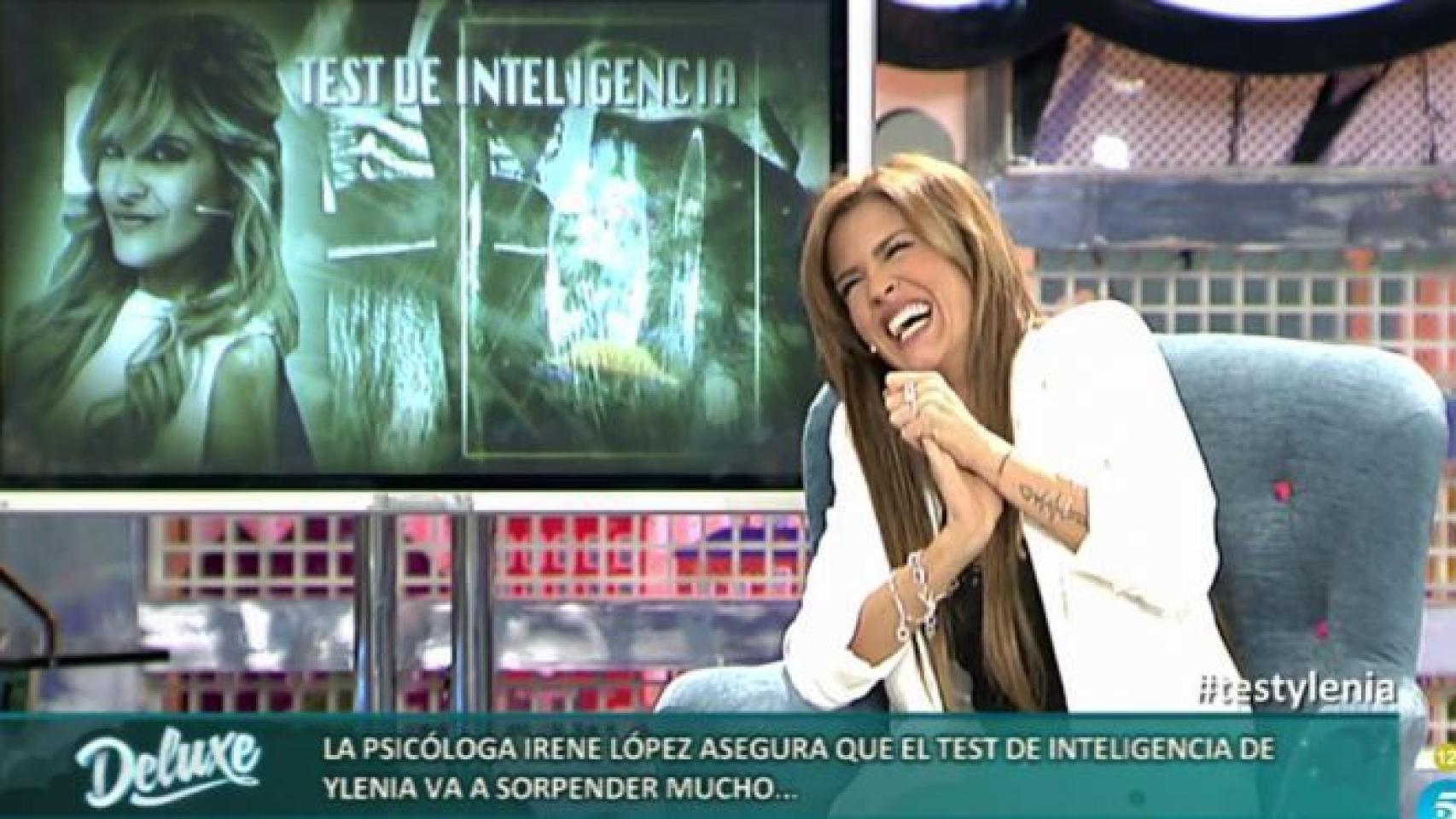 El test certificó que Ylenia era superdotada