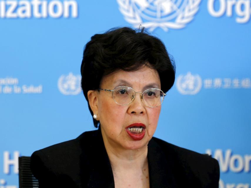 La directora general de la OMS, Margaret Chan.