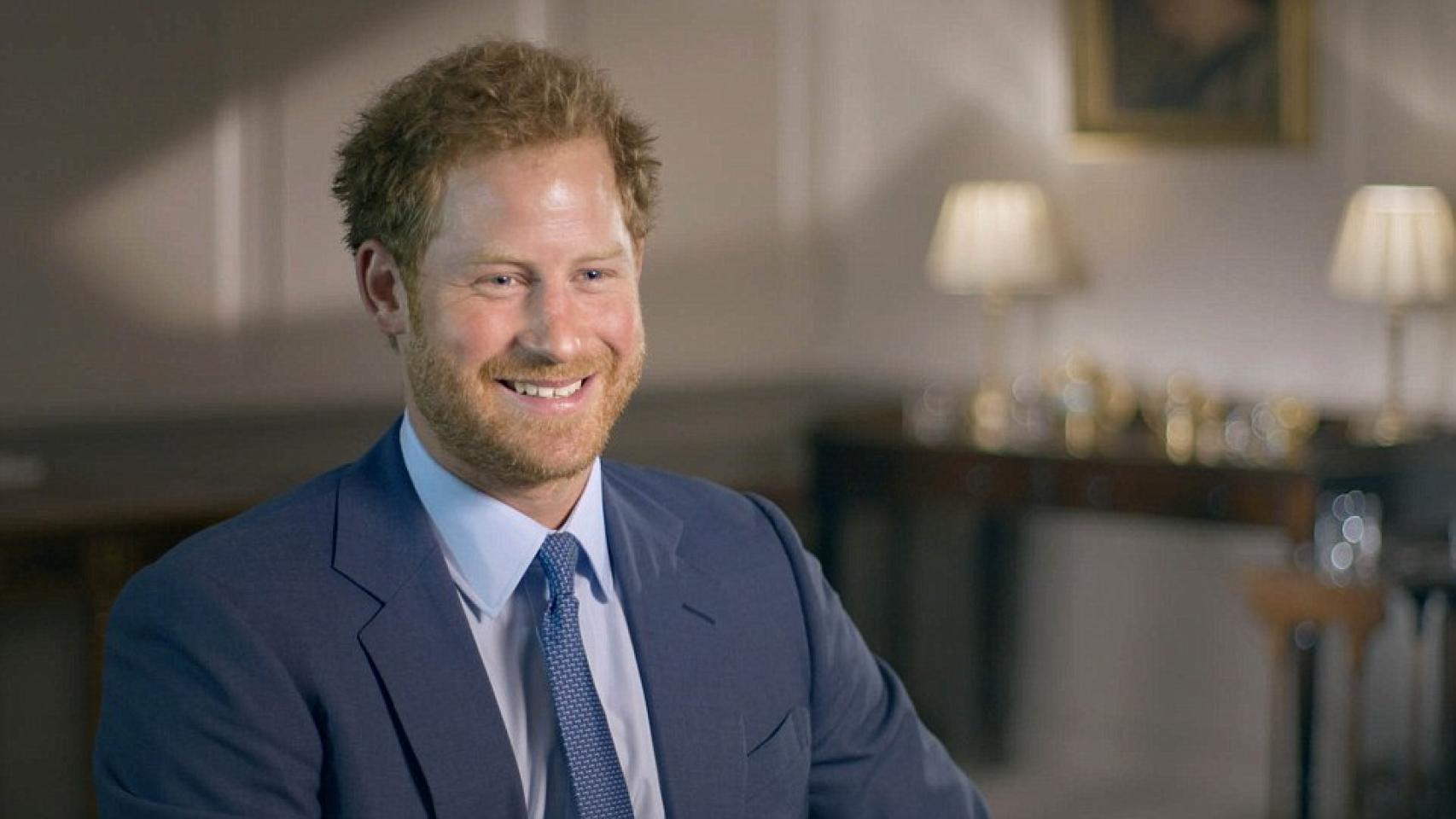 El príncipe Harry en el documental 'Nuestra Reina a los 90'