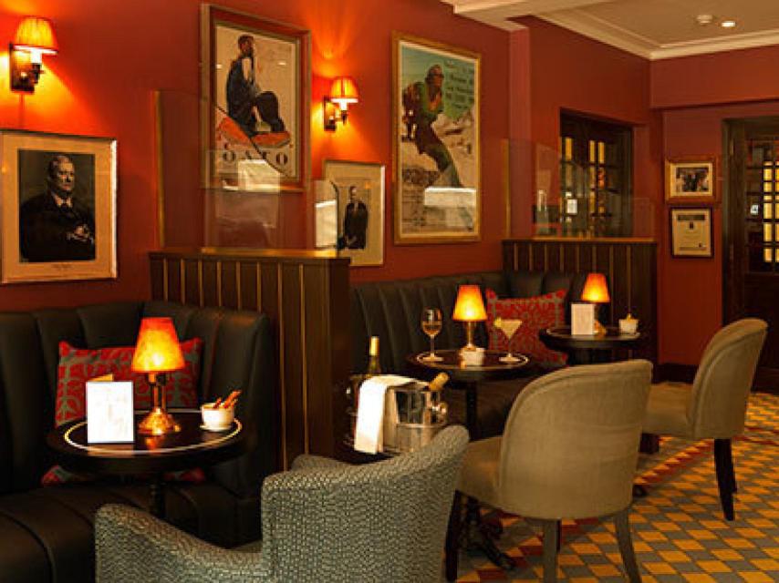 Interior del restaurante Bellamy´s en Londres