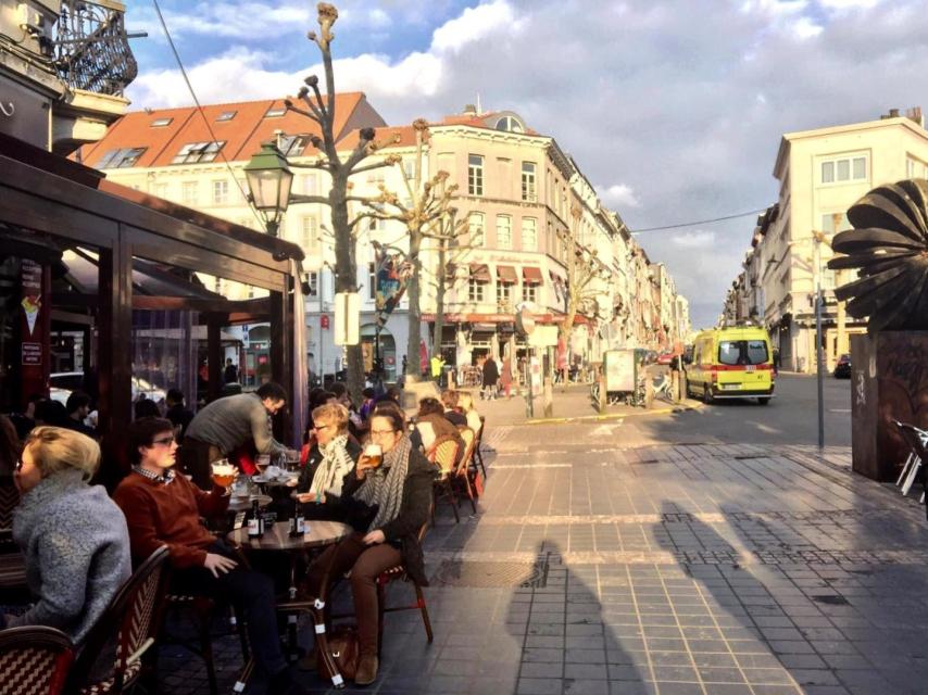 La Place Jourdan este martes.