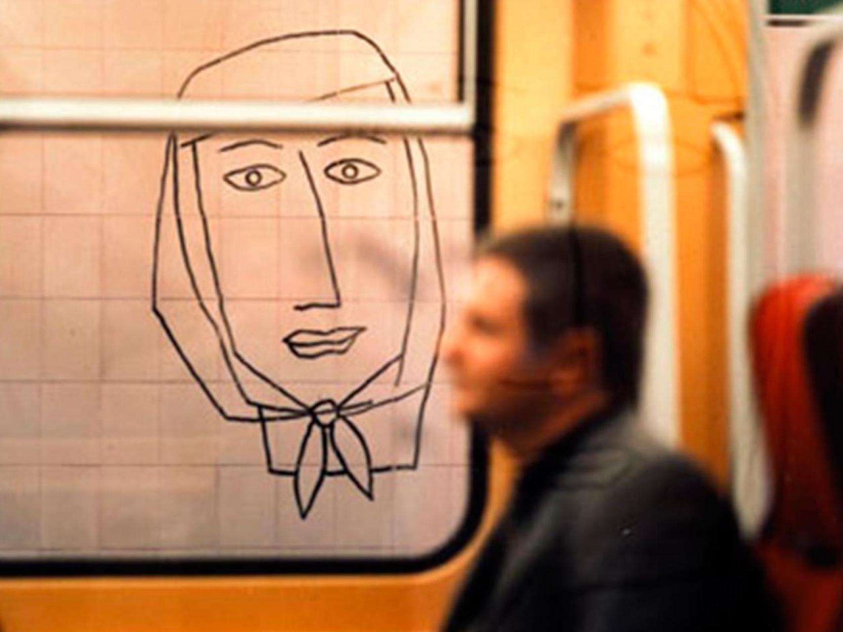 Los retratos de la estación de Maelbeek.