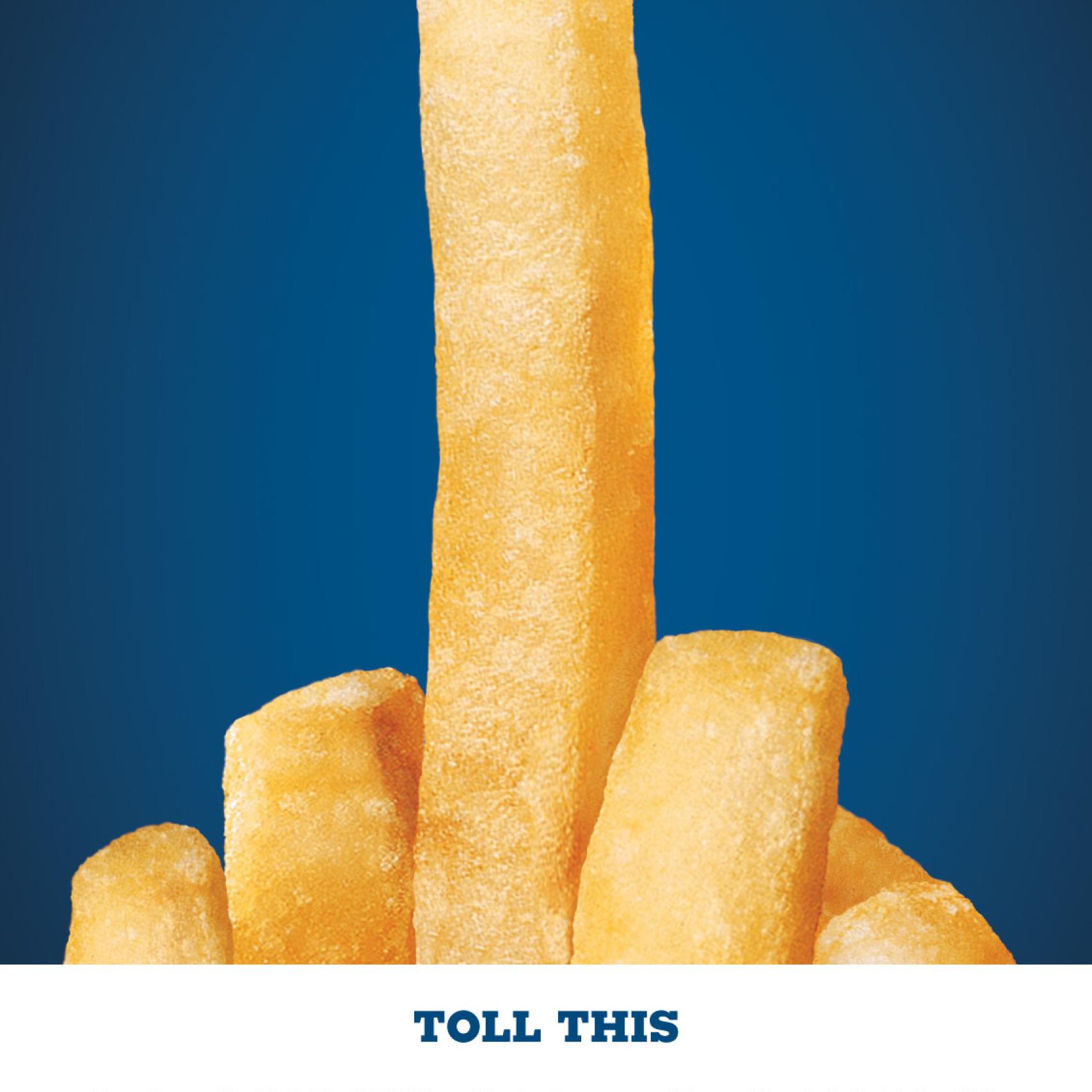 La imagen de la campaña de Burger King en Nueva Zelanda