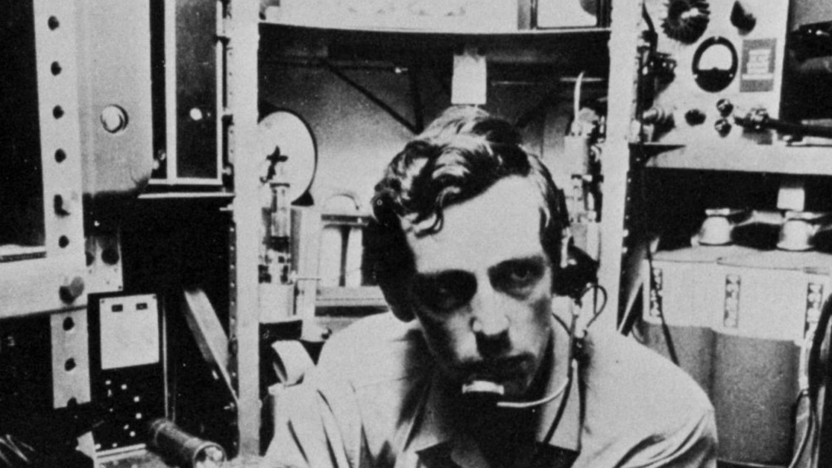 El oceanógrafo Piccard en el batiscafo Trieste.