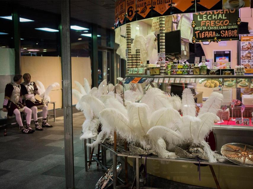 Dos centuriones tomando un respiro.