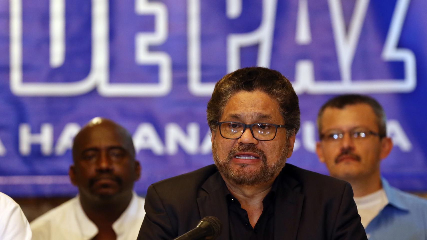 El líder del equipo negociador de las Farc, Iván Márquez.