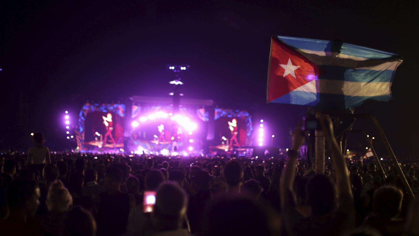 Imagen de la explanada que acogió el evento.