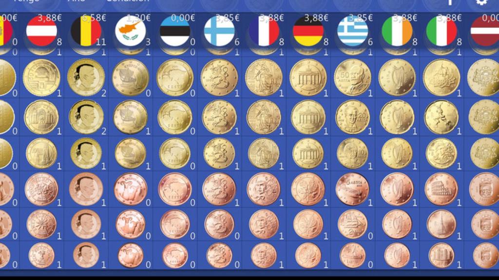 Euro Coin, la aplicación perfecta para los coleccionistas de monedas