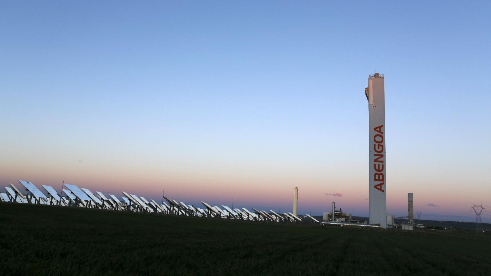 Instalaciones de Abengoa en Palmas Altas (Sevilla).