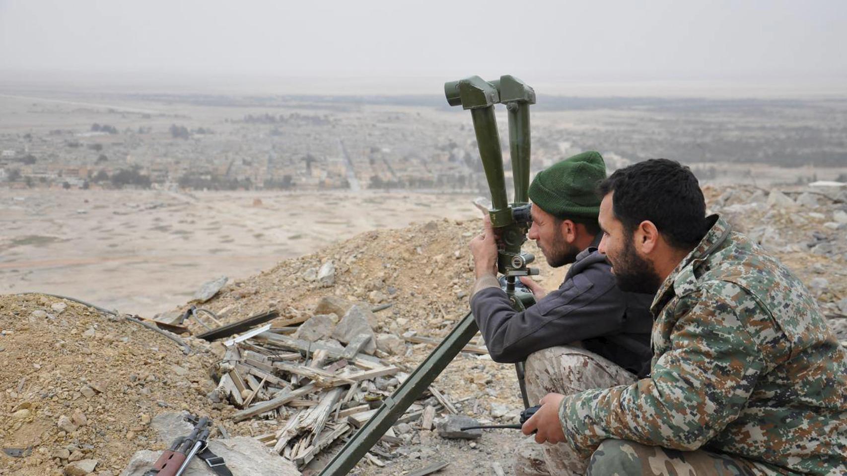 La ofensiva a Palmira ha durado casi tres semanas.