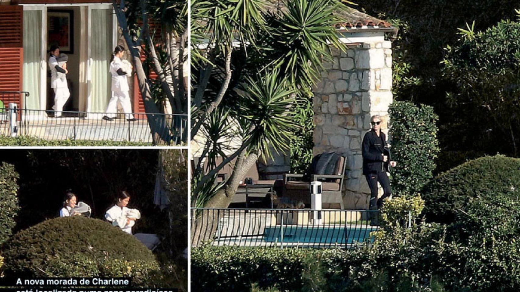 Imágenes de la villa en Córcega, dónde la princesa vive con sus mellizos