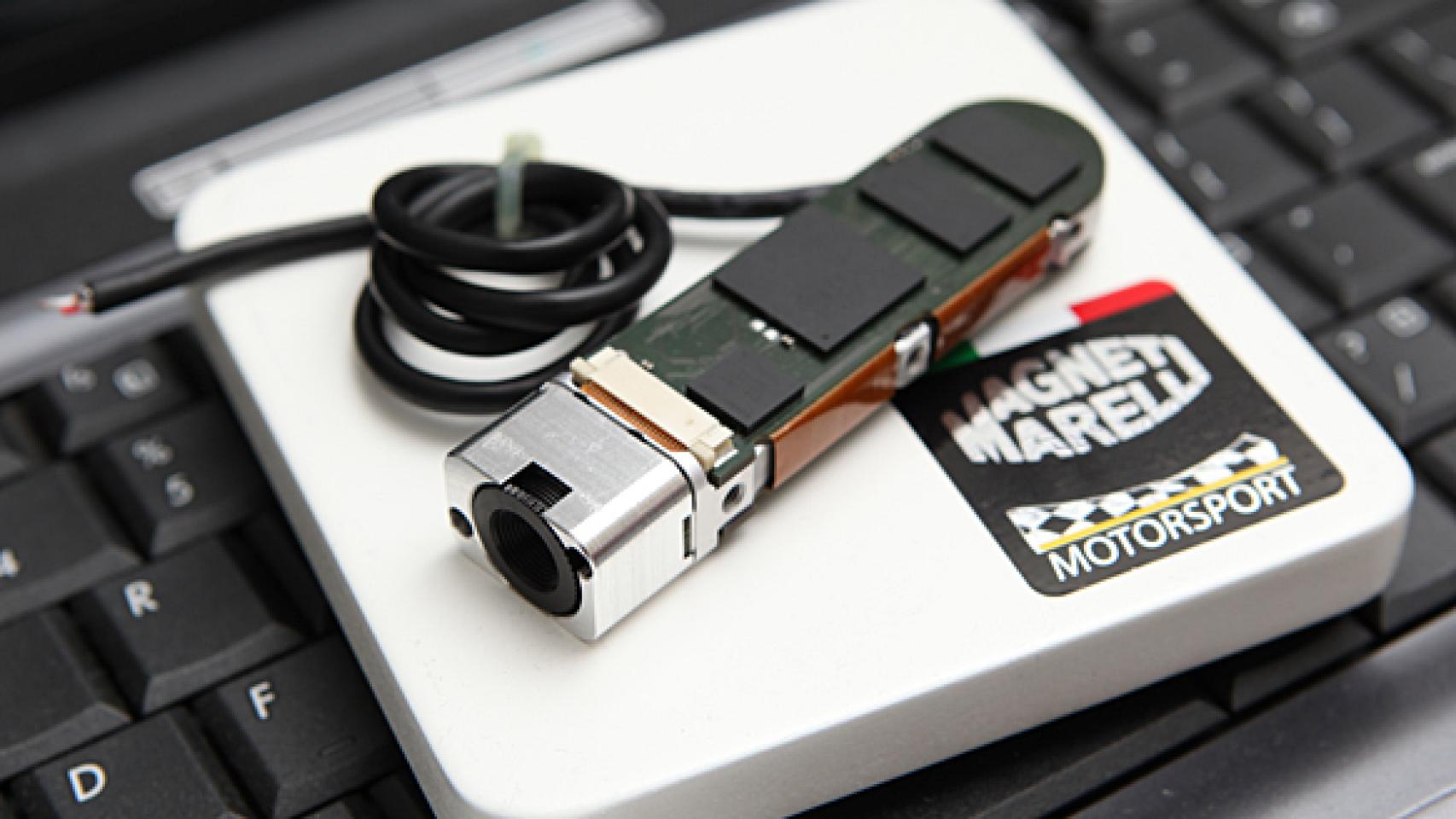 La cámara desarrollada por Magneti Marelli para los monoplazas.