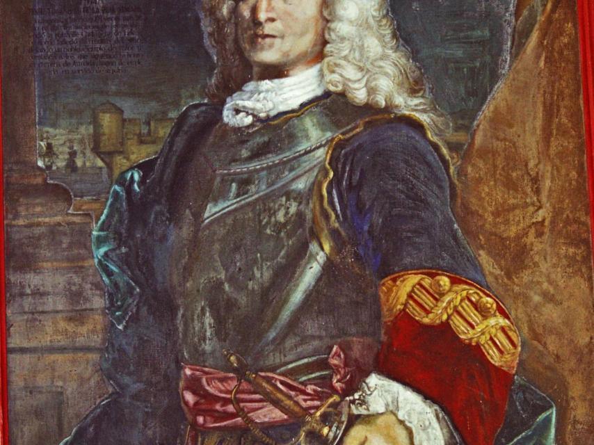 Retrato de Don Blas de Lezo.