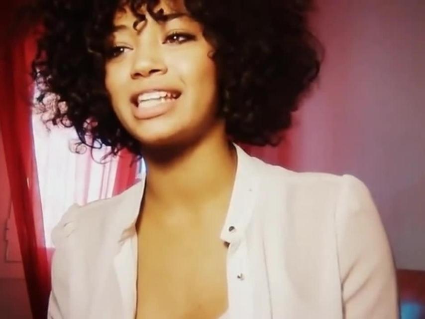 La actriz se presentó a la segunda edición de La Voz