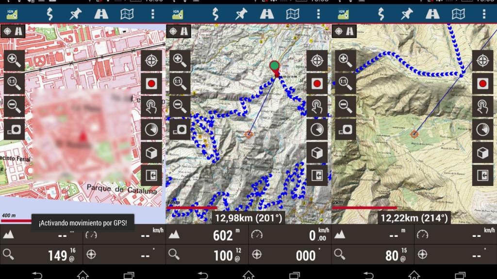 Mapas de España del IGN, mapas topográficos en tu móvil