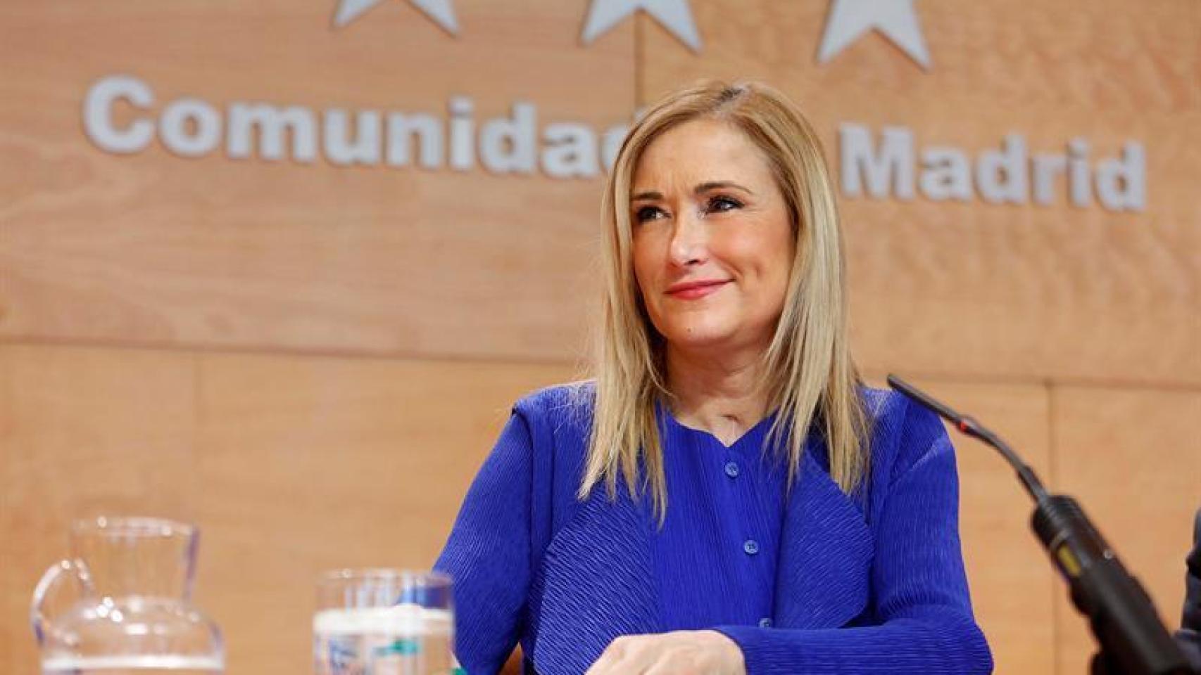 La presidenta de la Comunidad de Madrid, Cristina Cifuentes.