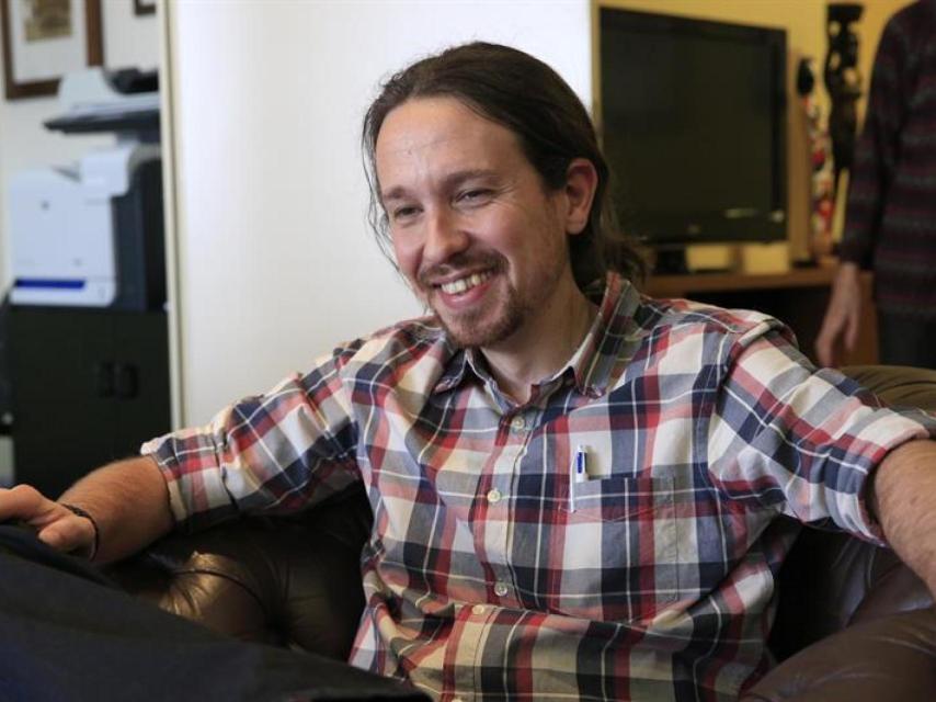 El líder de Podemos, Pablo Iglesias/Zipi/EFE