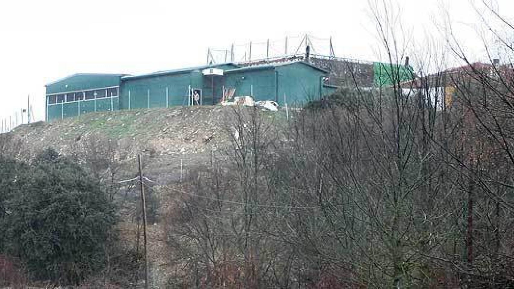 Exterior de la casa de Gran Hermano en Guadalix de la Sierra