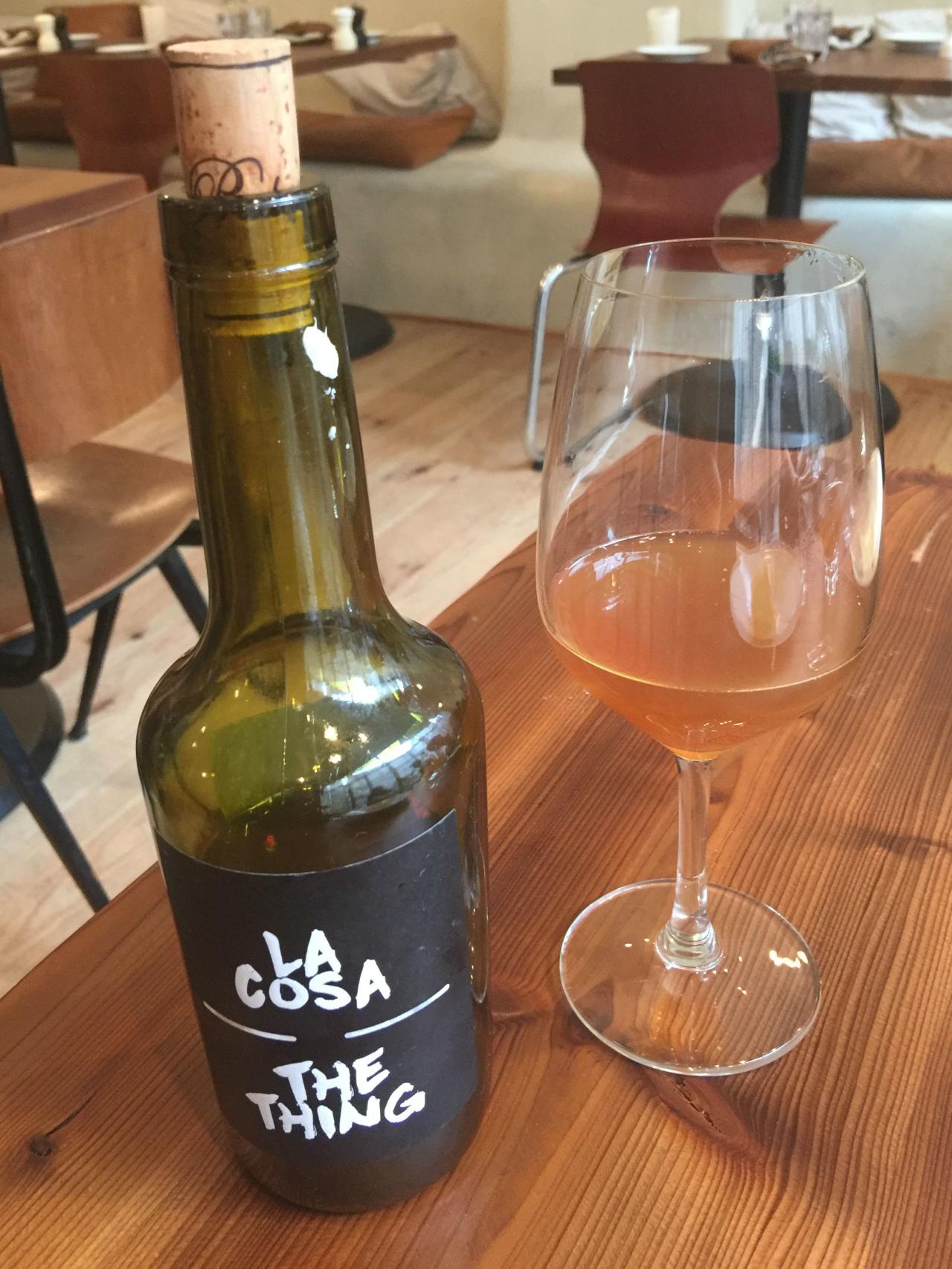 El vino dulce natural del Veranda.