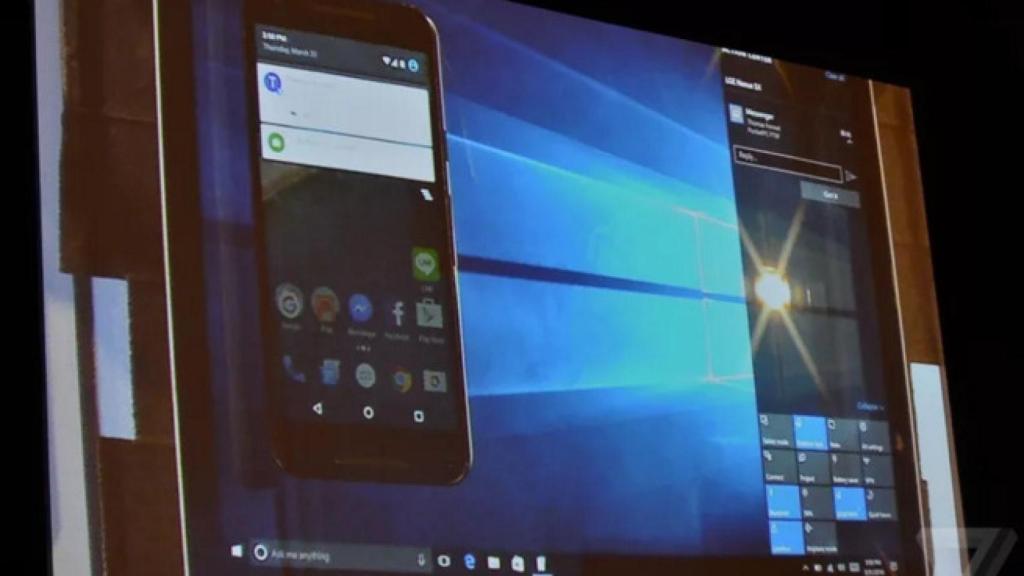 Windows 10 mostrará en el escritorio las notificaciones de Android