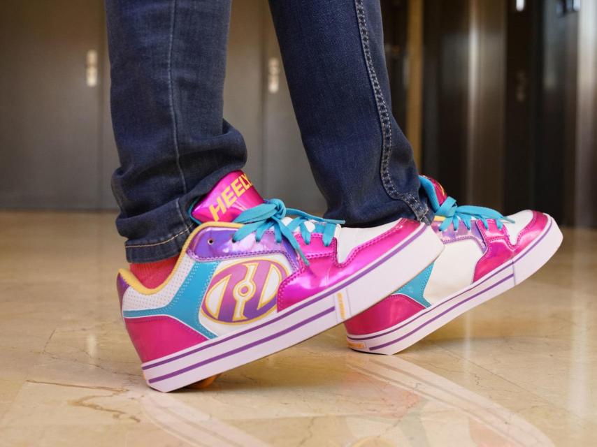 Estas son las zapatillas que utilicé durante un día