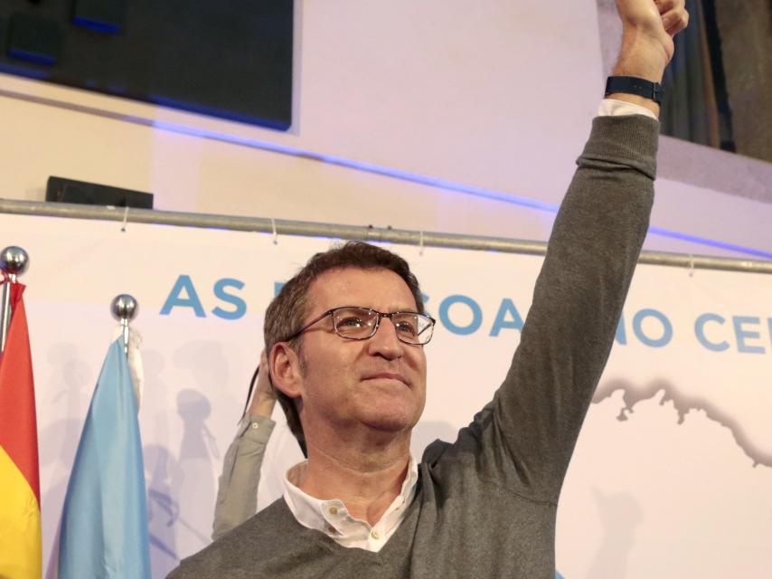 El líder del PP gallego, Alberto Núñez Feijóo.