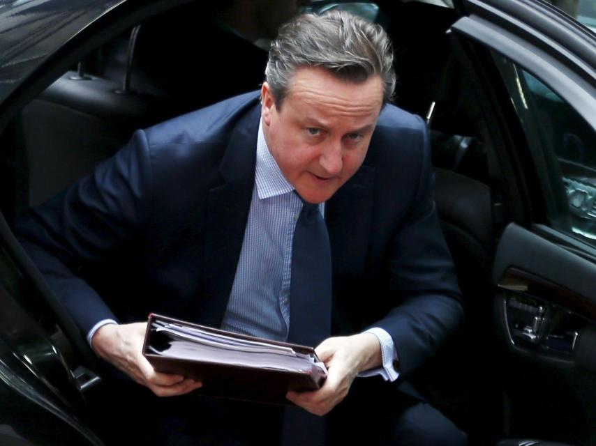 El primer ministro Cameron, en la última cumbre de la UE