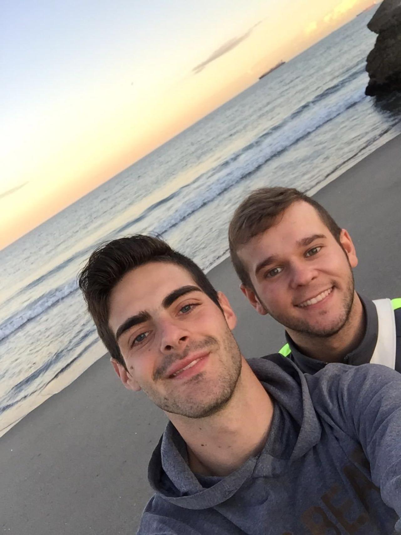 Jesús Tomillero y su pareja