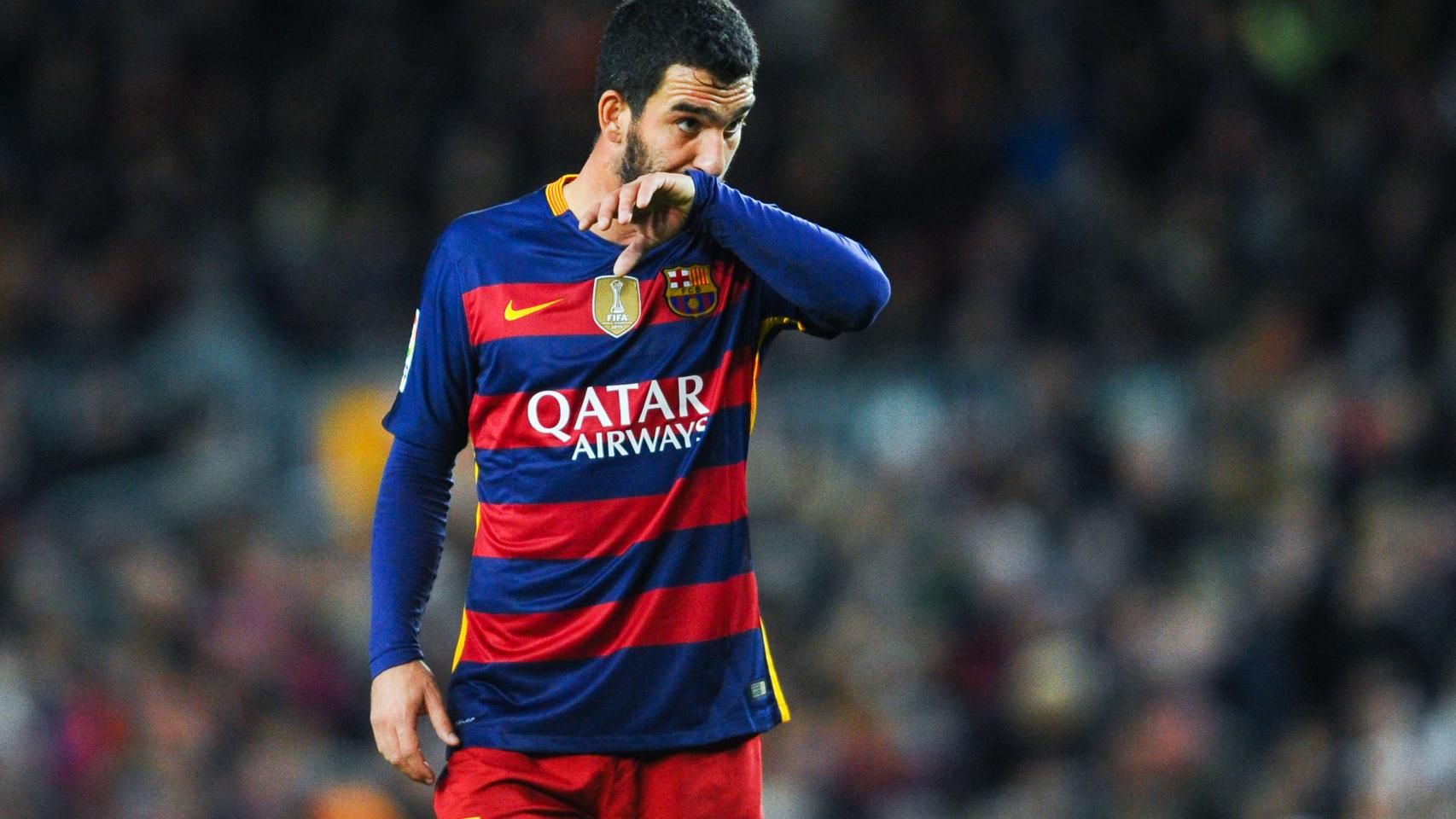 Arda Turan, en un partido de Copa del Rey.