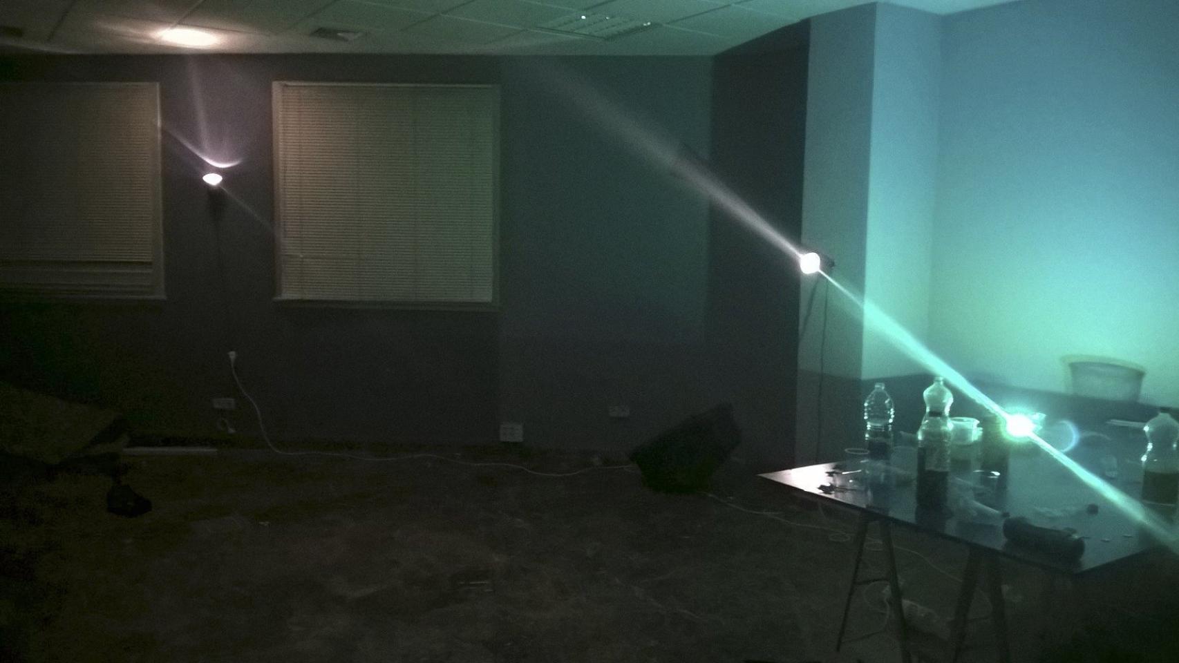 El local donde se celebró la fiesta, sin suministro eléctrico