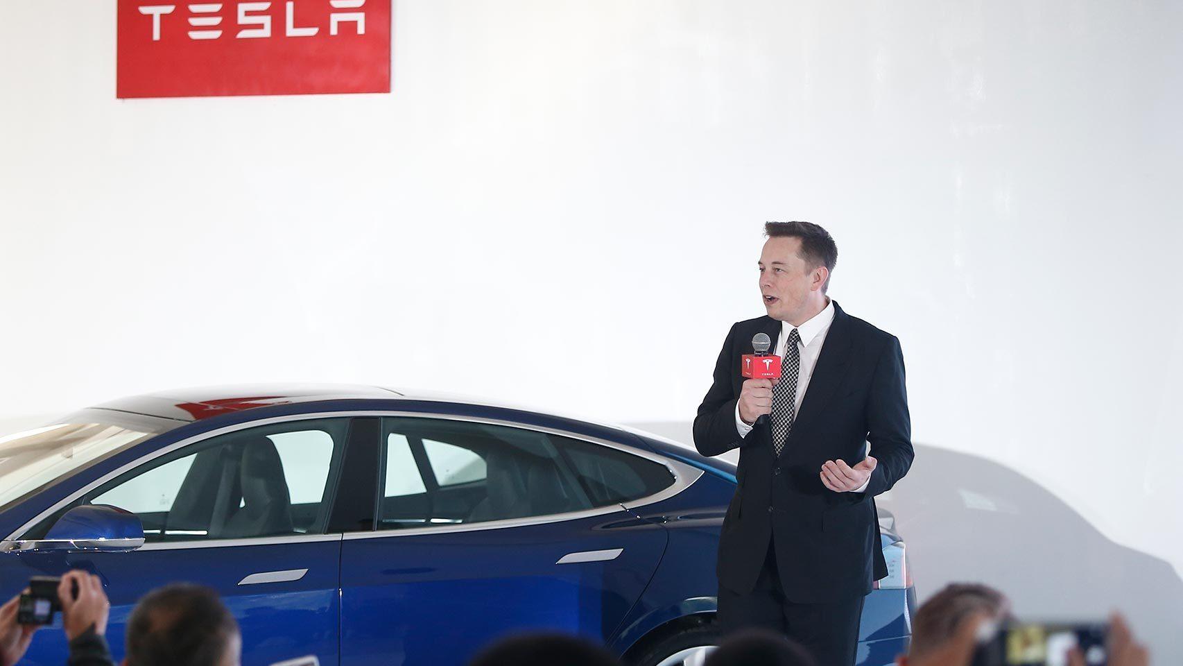 Elon Musk, consejero delegado de Tesla.