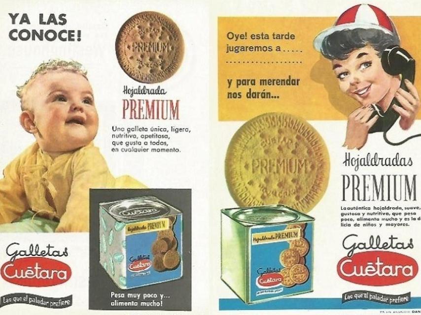 Anuncios de Cuétara (años 60).