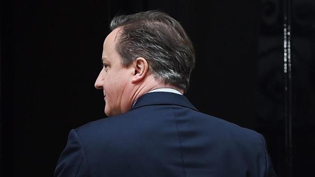 David Cameron, primer ministro del Reino Unido.