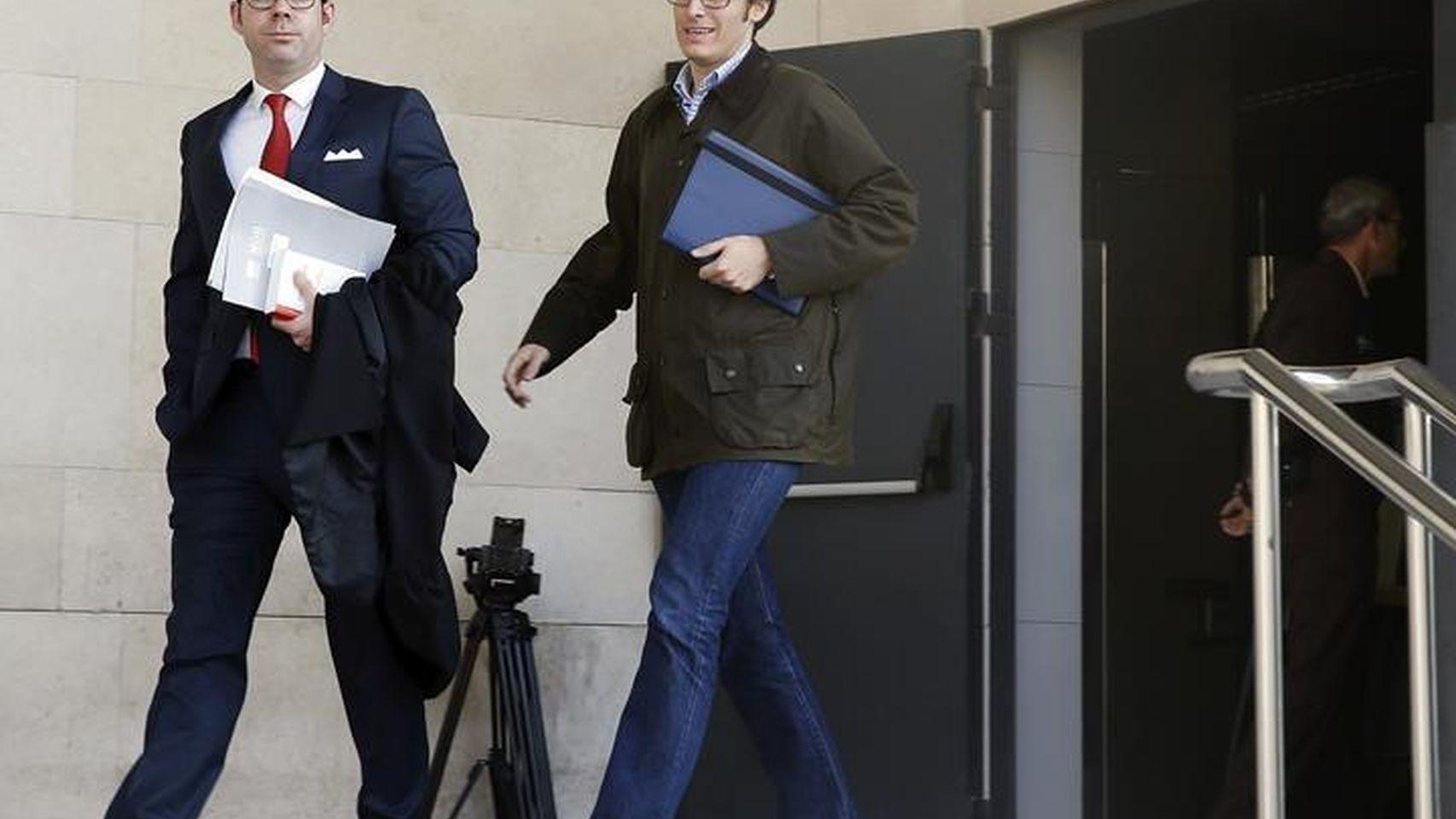 Salom declara ante el juez.