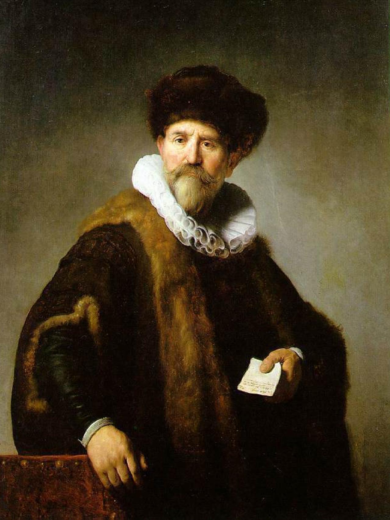 Retrato de Nicolaes Ruts, pintado en 1631.