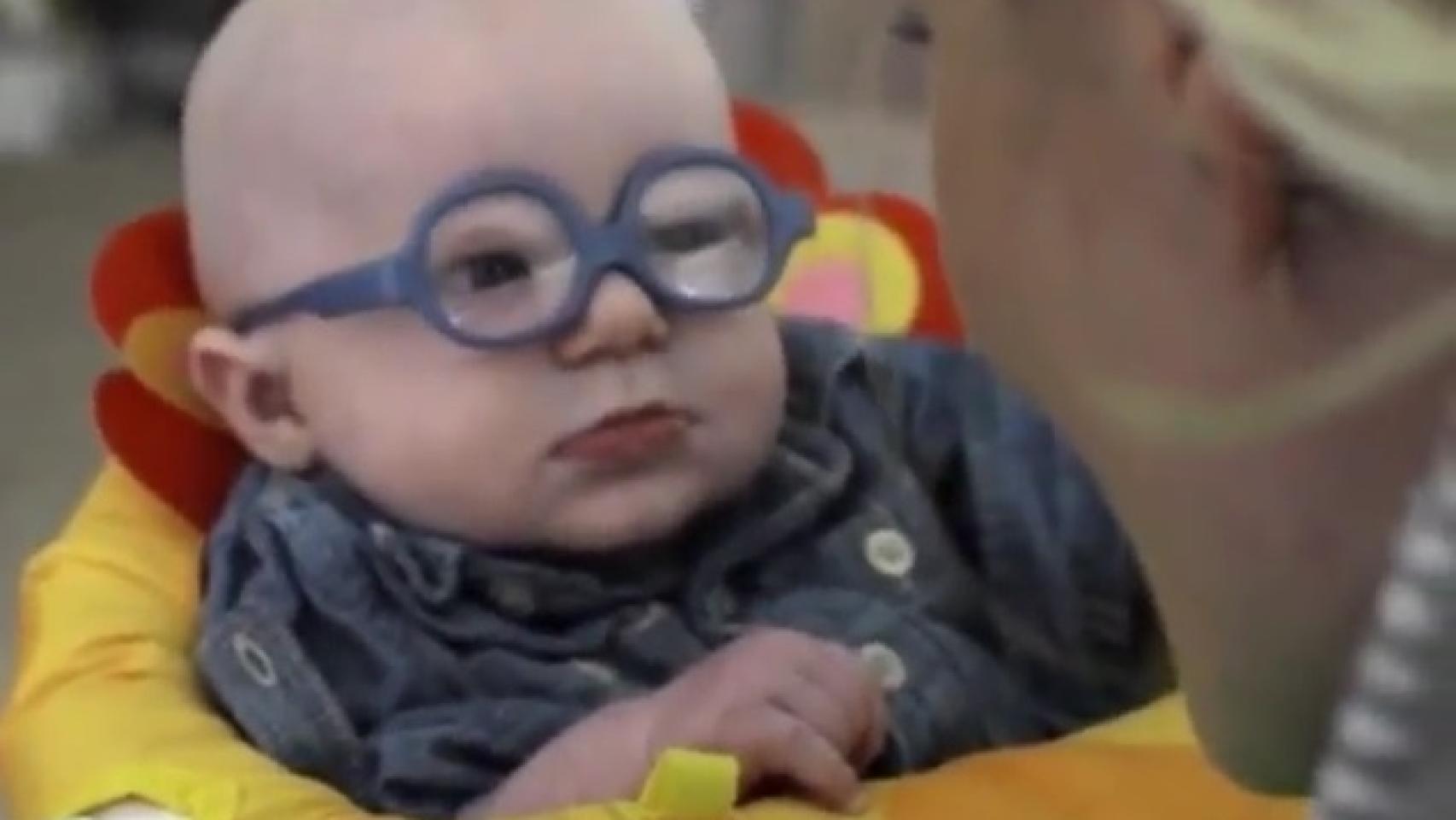 Luego se ha dado cuenta de que había alguien delante...