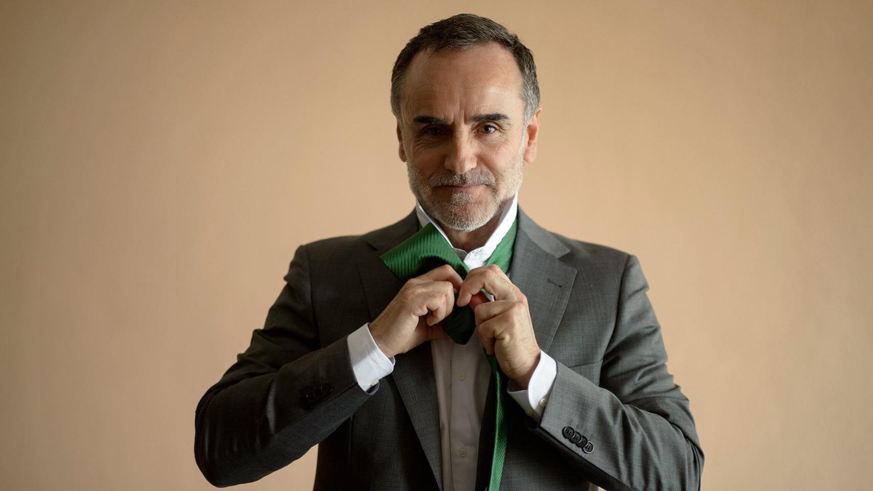 Iosu, monitor de la asociación Gorabide.