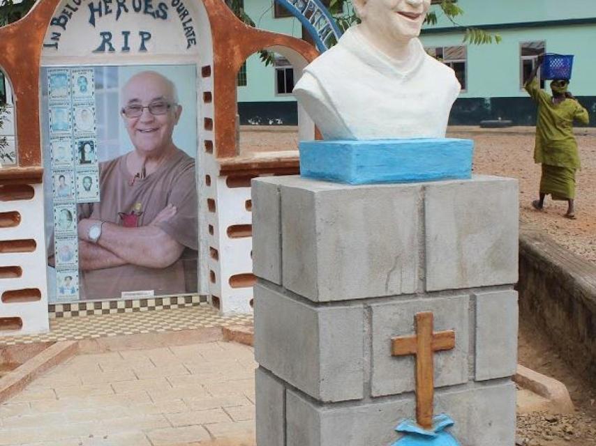 El monumento a la memoria de Manuel García Viejo