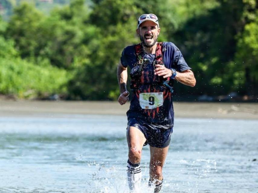 El atleta madrileño durante una prueba en Costa Rica.