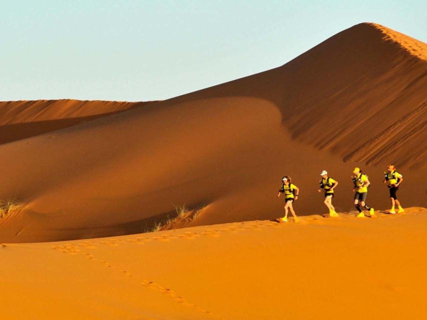 Instantánea de una edición anterior del Maratón de Sables.
