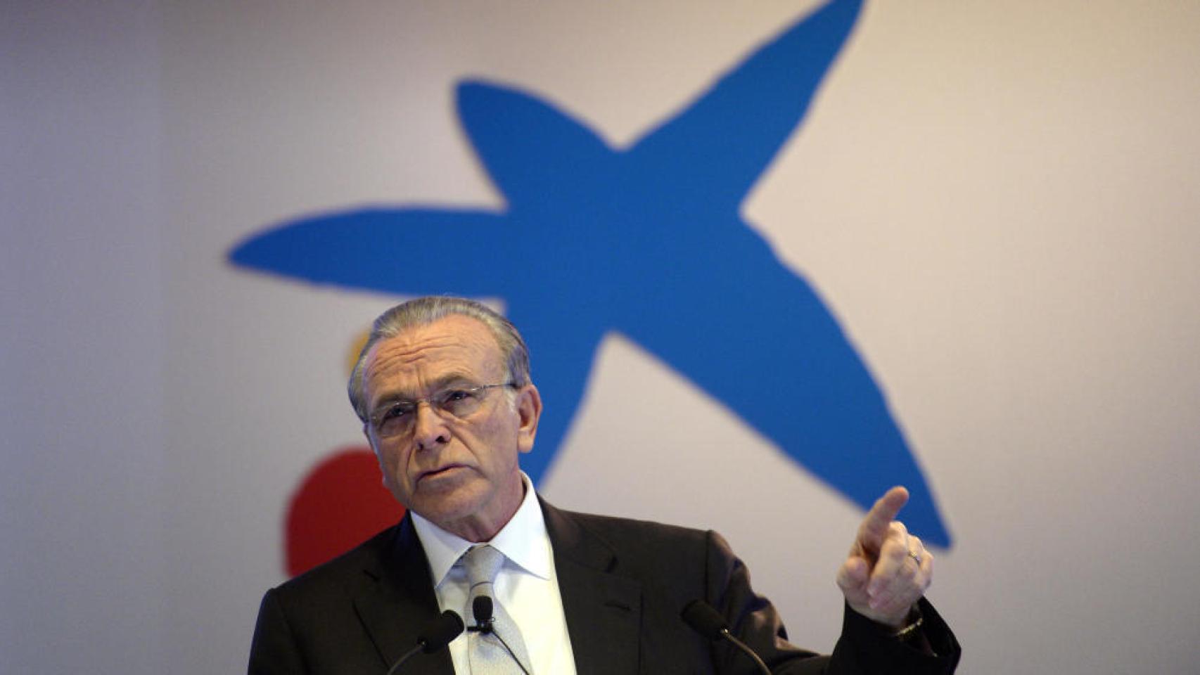 El presidente de Caixabank Isidro Fainé.