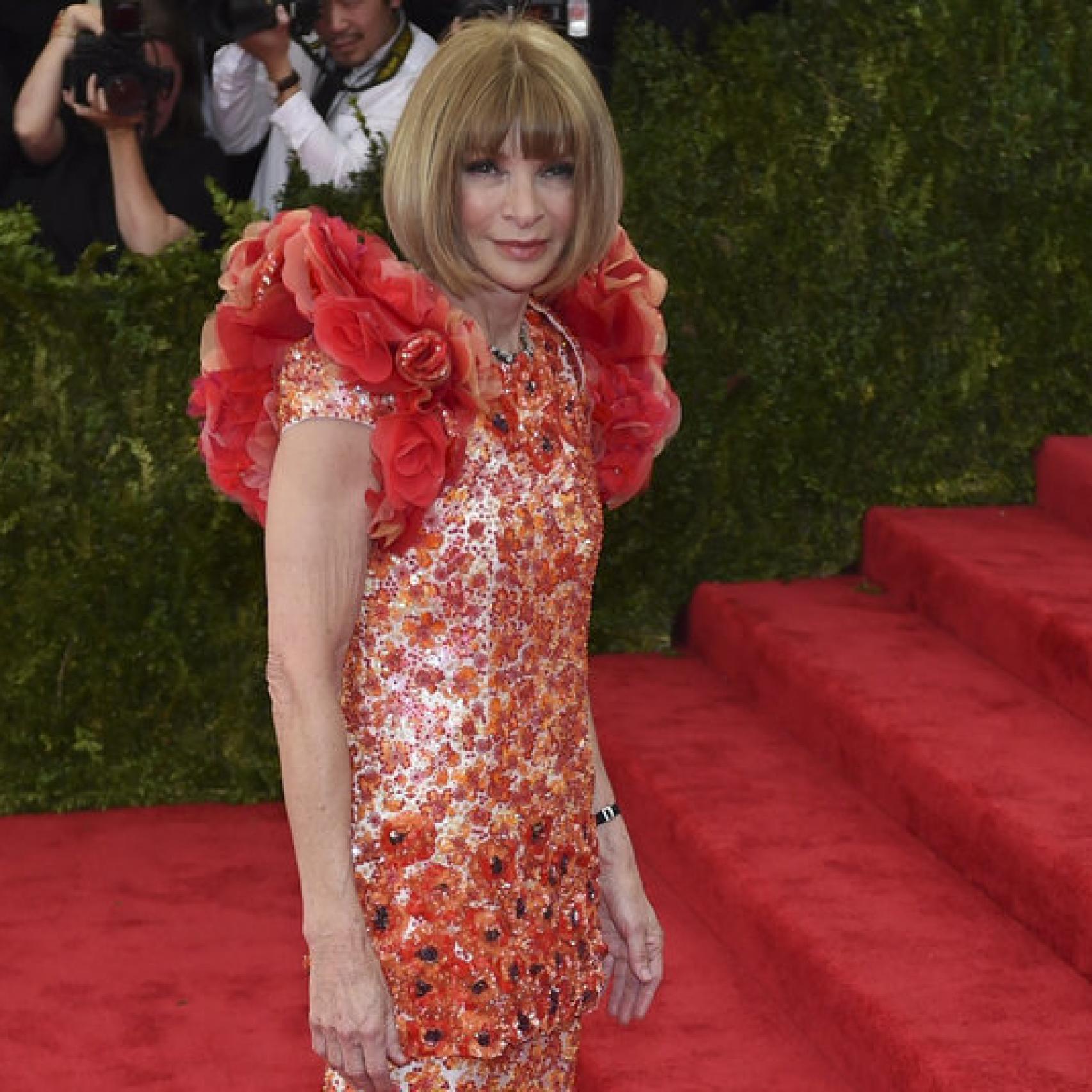Anna Wintour en la Gala del Met de 2015