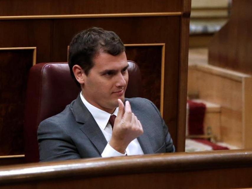 El presidente de Ciudadanos, Albert Rivera/Juan Carlos Hidalgo/EFE