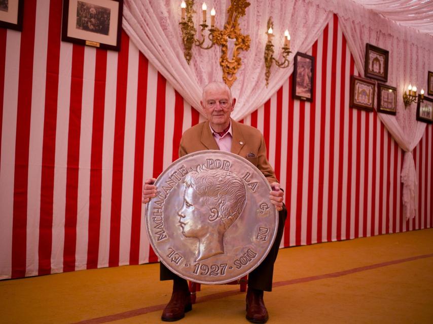 La caseta y su símbolo.