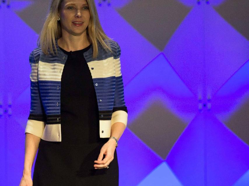 La CEO de Yahoo, Marissa Mayer