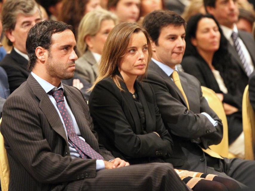 Los dos hijos de Mario Conde, detenidos este lunes.