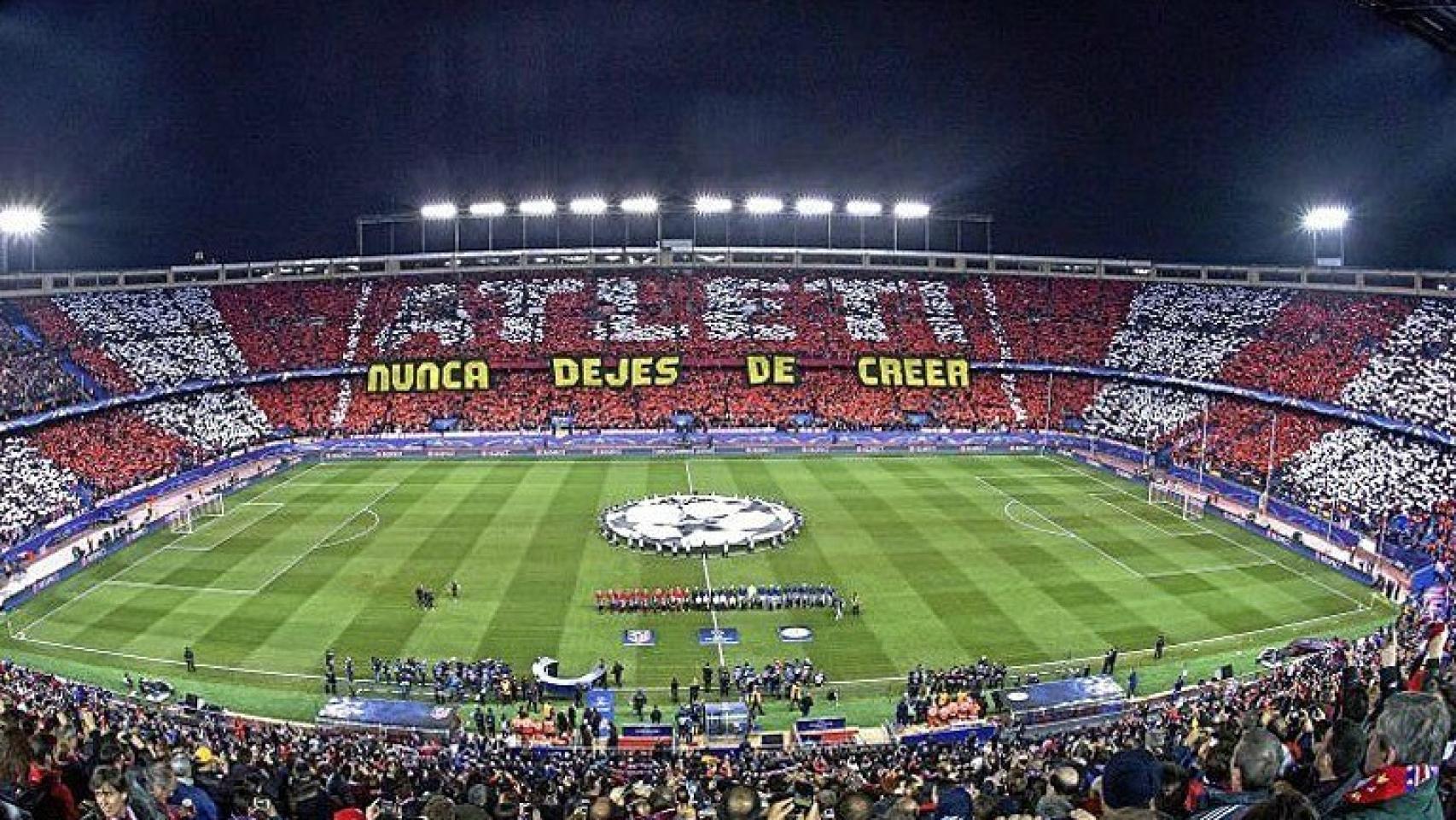 El Calderón antes del partido contra el PSV.