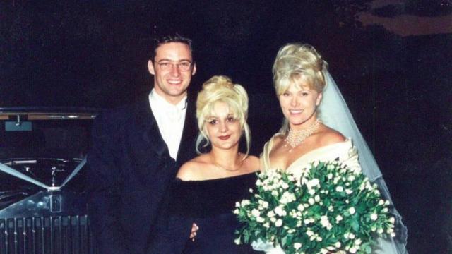 Hugh Jackman y Deborra-Lee Furness en su boda