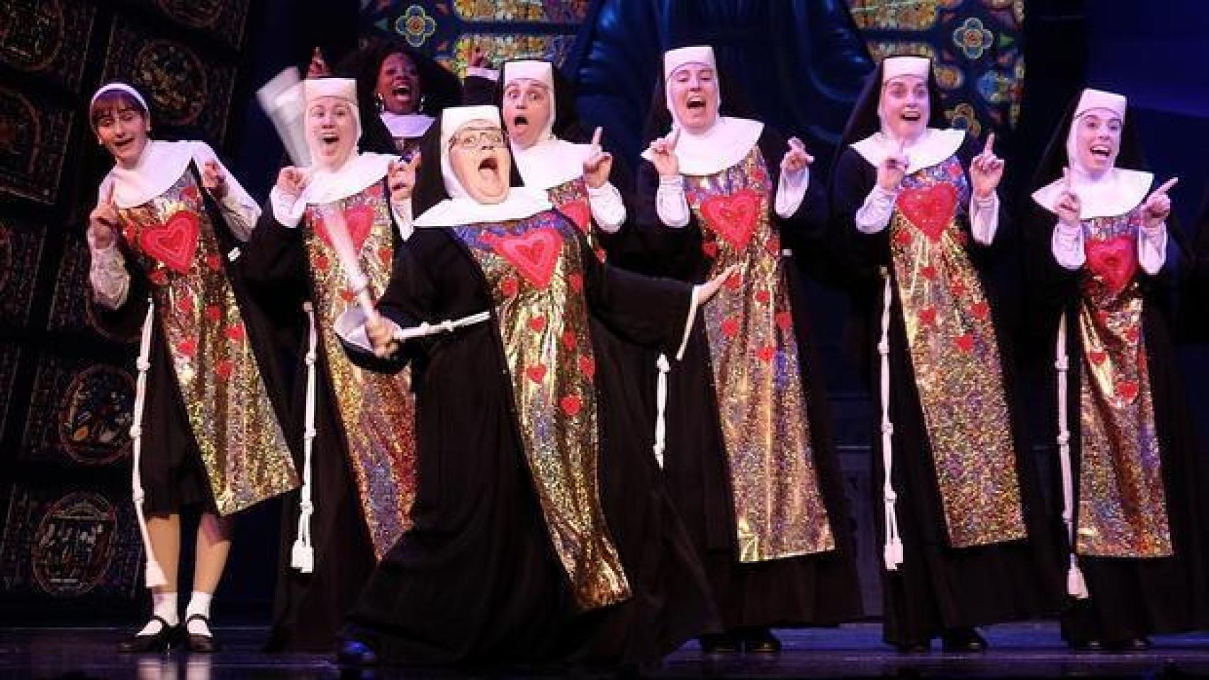 Escena de Sister Act El Musical